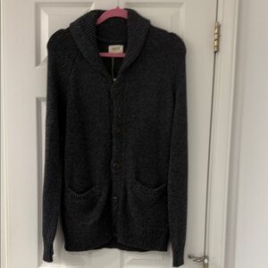 Women Gray Sweater Cardigan